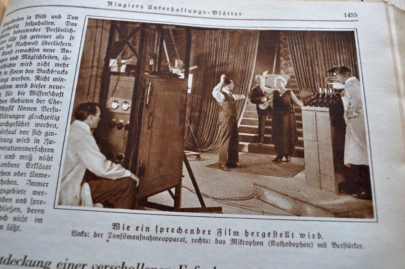 a report on first steps in sound film