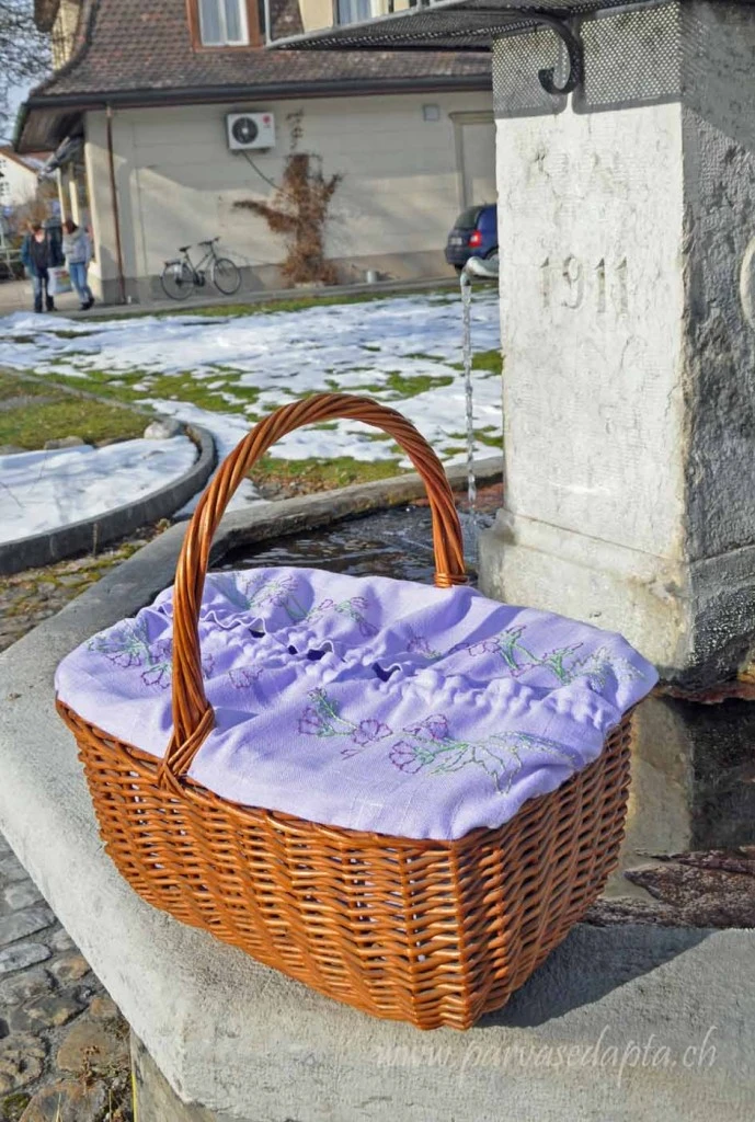 parvasedapta.ch - Embroidered Basket I